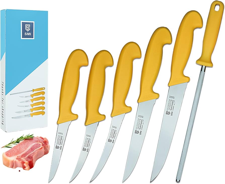 Amazon.co.jp: SMI - ゾーリンゲンブッチャーナイフ6本セット ドイツ