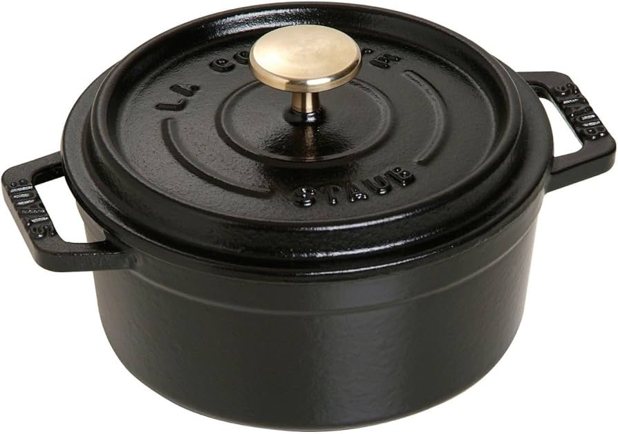 Amazon.co.jp: staub ストウブ 「 ピコ ココット ラウンド ブラック