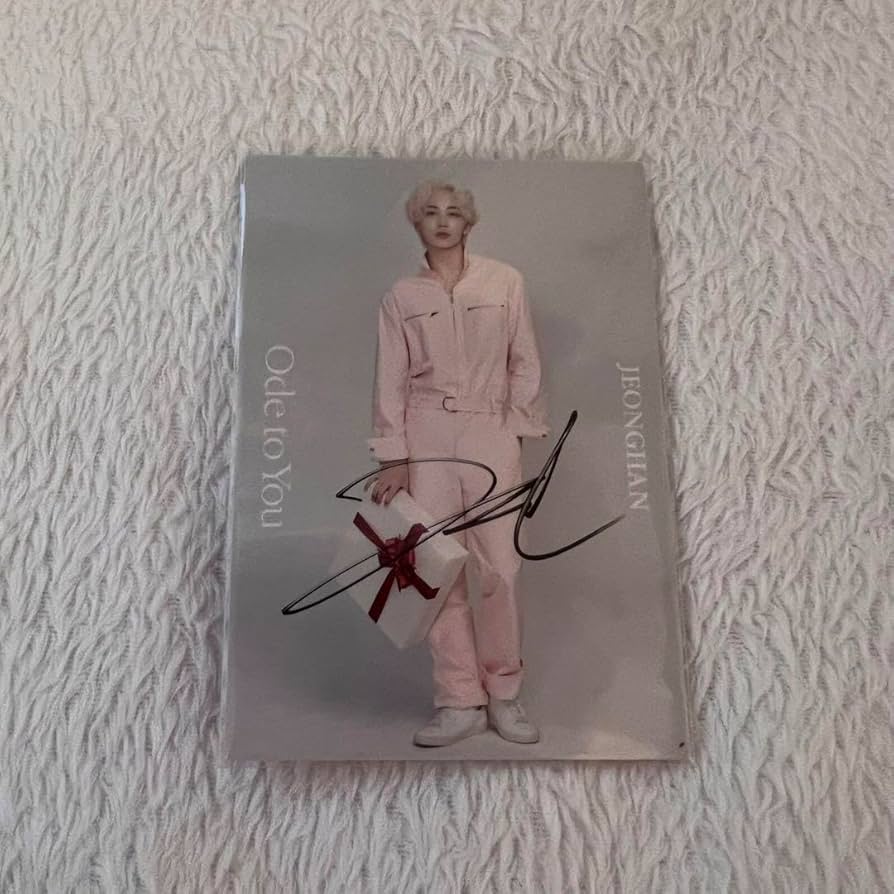 SEVENTEEN love&letter ジョンハン 直筆サイン入りCD Seventeen