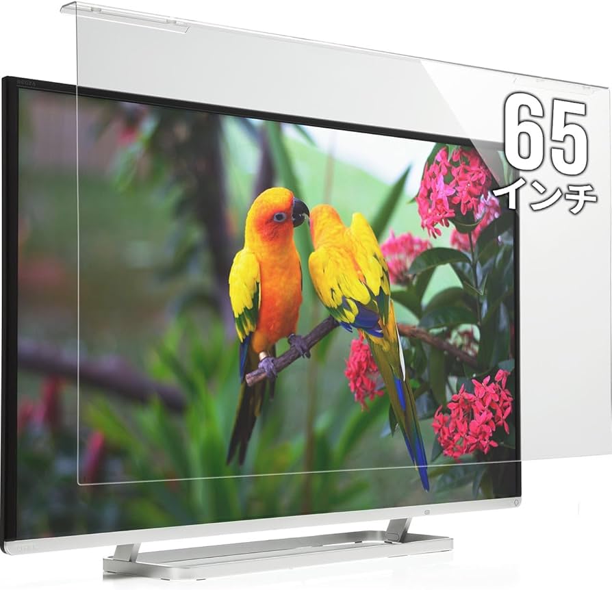 Amazon | サンワダイレクト 液晶テレビ保護パネル 65インチ 対応