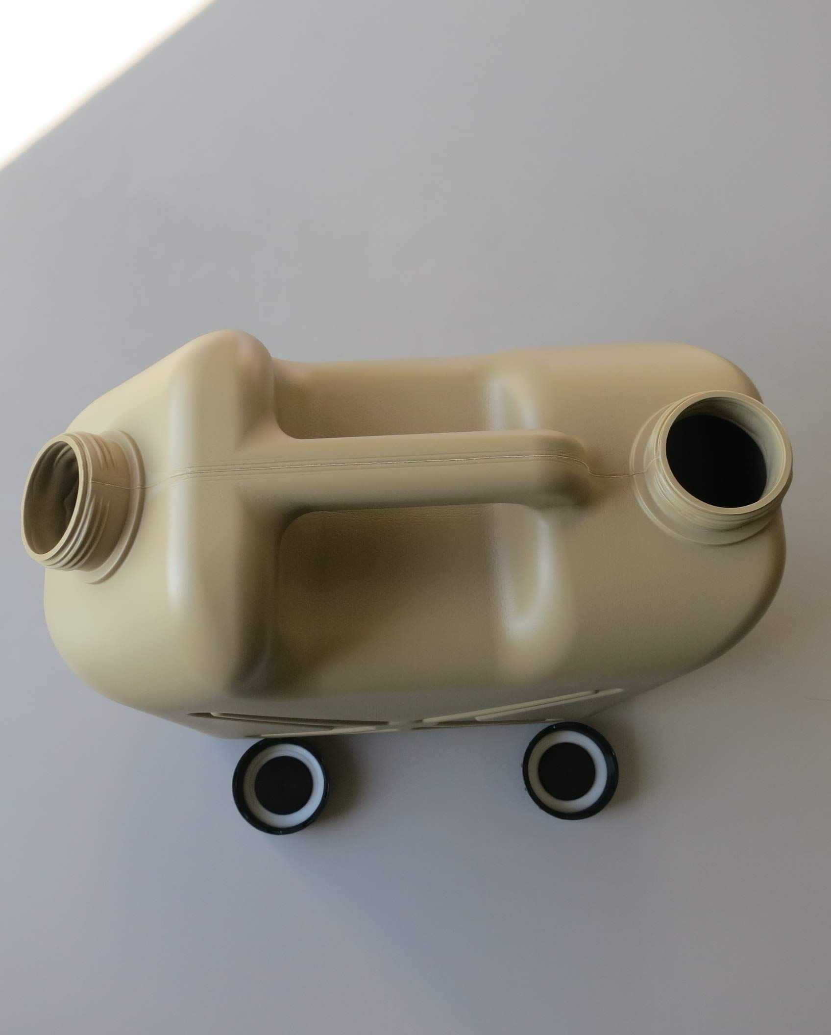 Amazon.co.jp: 瑞穂化成工業 扁平缶 両口 10L ノズル無 ライトサンド