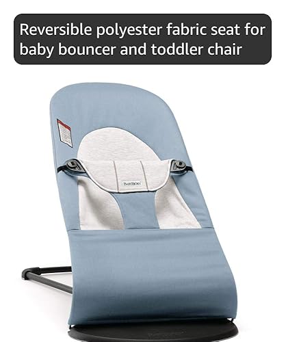 Amazon.com : BabyBjörn Bouncer Balance Soft, Blue/Gray, Woven