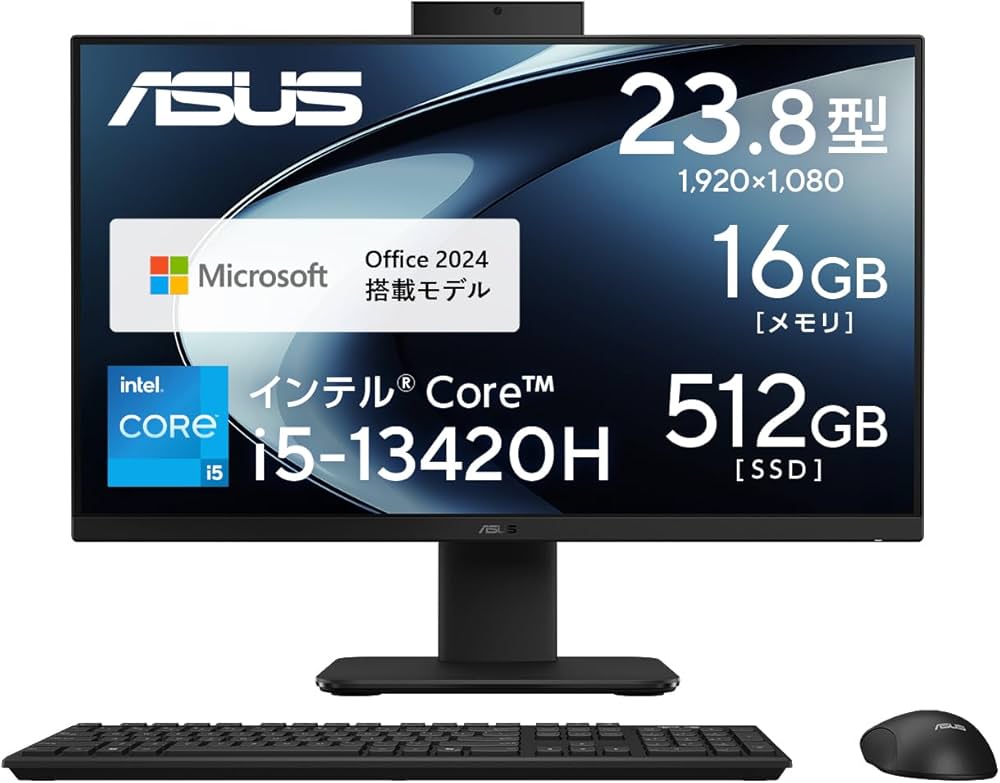 Amazon.co.jp: ASUS デスクトップPC V400 AiO V440VAK 23.8インチ
