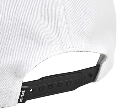 Amazon.co.jp: [ディーゼル] キャップ ロゴ ホワイト A00584 CAP-CUTY