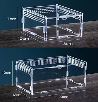 Amazon | haoyunjianjiak 爬虫類飼育箱 レプタイルボックス換気