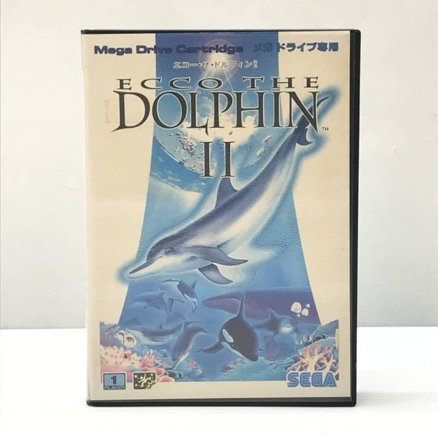 Amazon.co.jp: 品 メガドライブソフト ECCO THE DOLPHIN II