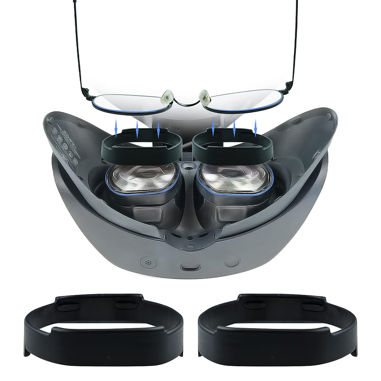 Amazon.co.jp: PSVR 2レンズ用メガネスペーサープロテクター 傷防止