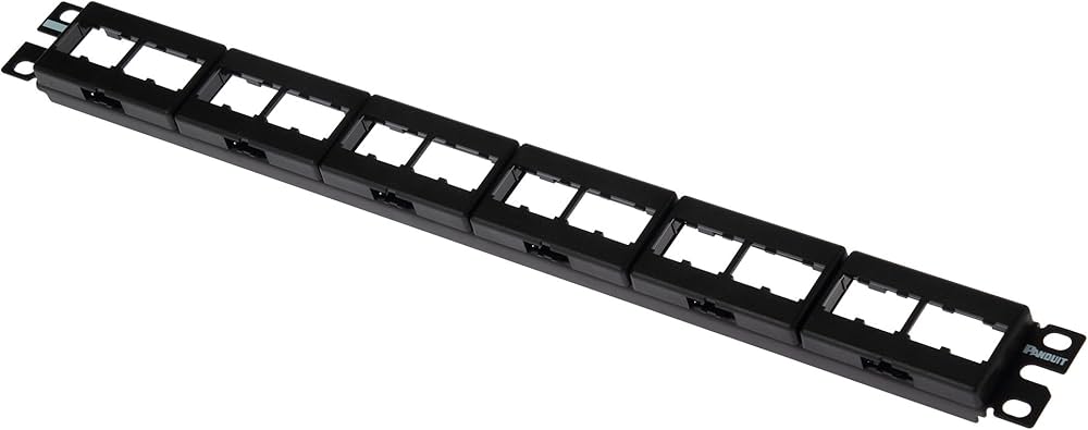 Amazon.co.jp: パンドウイット Cat5eモジュラーパッチパネルキット 24