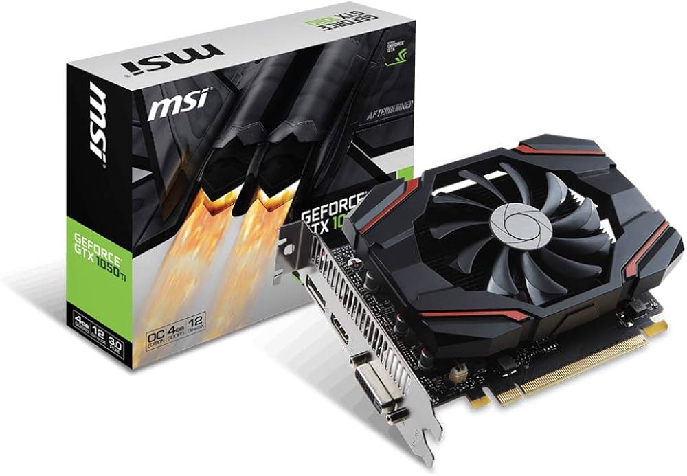 Amazon | MSI GeForce GTX 1050 Ti 4G OCV2 グラフィックスボード