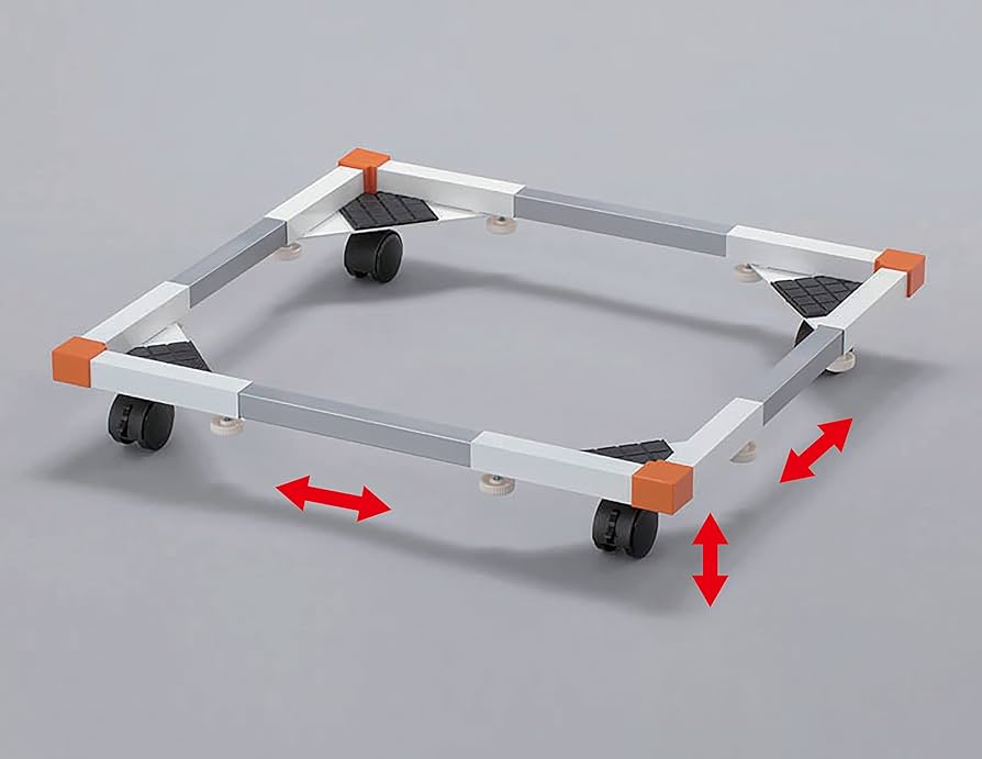 Amazon.co.jp: 積水樹脂商事(Sekisuijushishoji)セキスイ洗濯機置台SRO