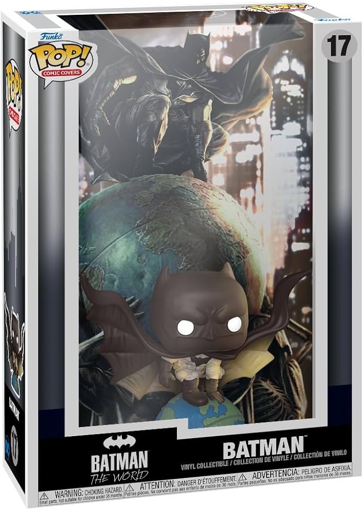 Amazon.com: Funko POP! Comic Cover: DC – Batman The World - DC