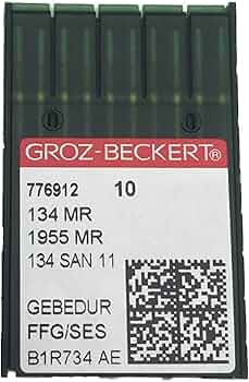 Amazon.com: Groz Beckert 134 SAN 11 Long-Arm Needles for 18x8 and