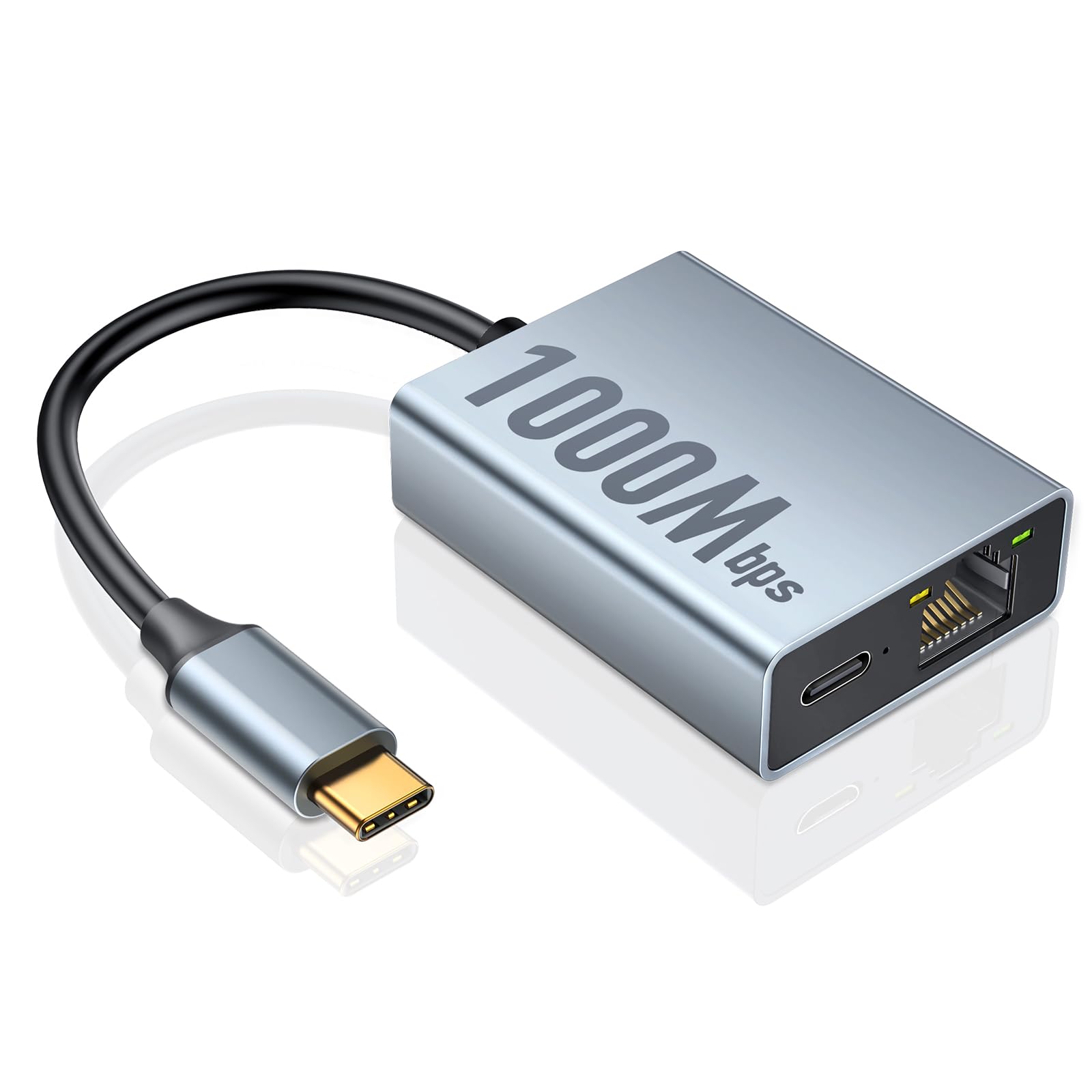 ZEXMTE 1000Mbps Ethernet Adapter for Chromecast with Google TV