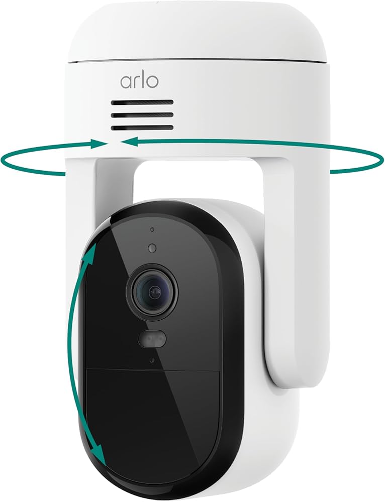 Amazon.com: Arlo Essential Pan Tilt Security Camera 2K - Wired