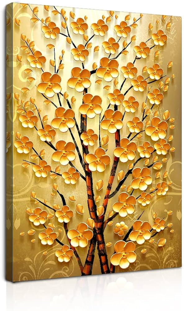 Amazon.co.jp: アートパネル 風水 絵 玄関 油絵 絵画 金運アップお