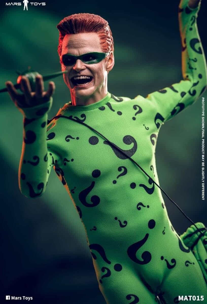 Amazon.co.jp: 1/6 リドラー アクションフィギュア ジム・キャリー