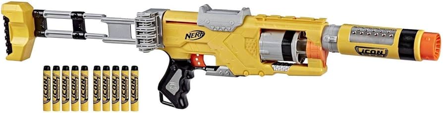 Amazon.com: Nerf N-Strike Spectre Rev-5 Dart Blaster : Toys & Games