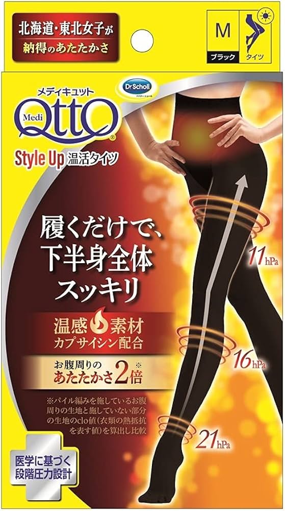 Amazon.co.jp: メディキュット 着圧タイツ あったか つま先カバー