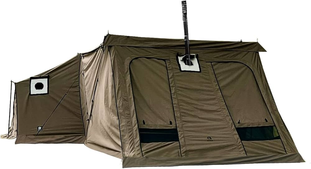 Amazon.co.jp: ZUKK(ズック) パップテント マギーTC 前幕セット ポリ