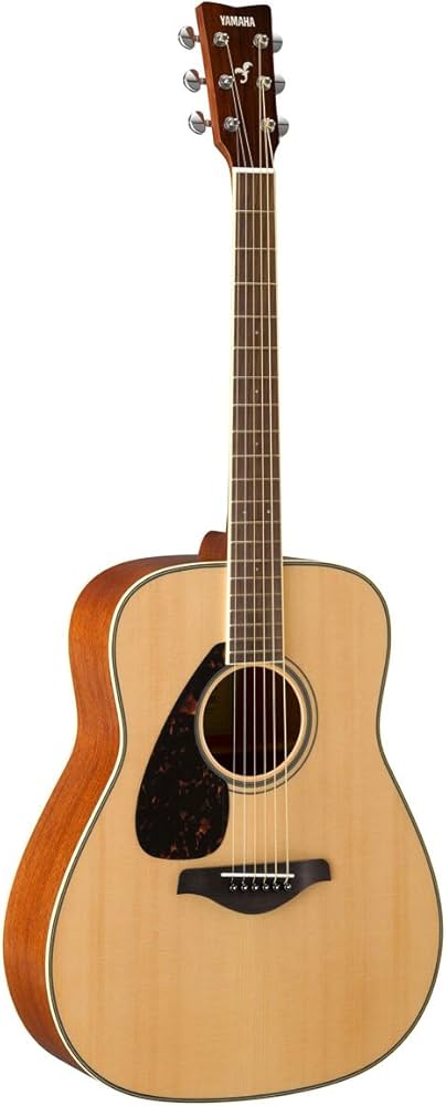 Amazon.com: Yamaha FG820 Left-Handed Solid Top Acoustic Guitar