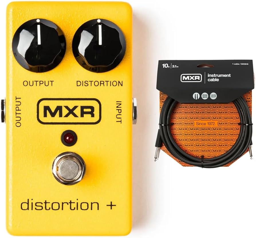 Amazon.com: MXR M-104 Distortion + Bundle w/MXR 10ft Instrument