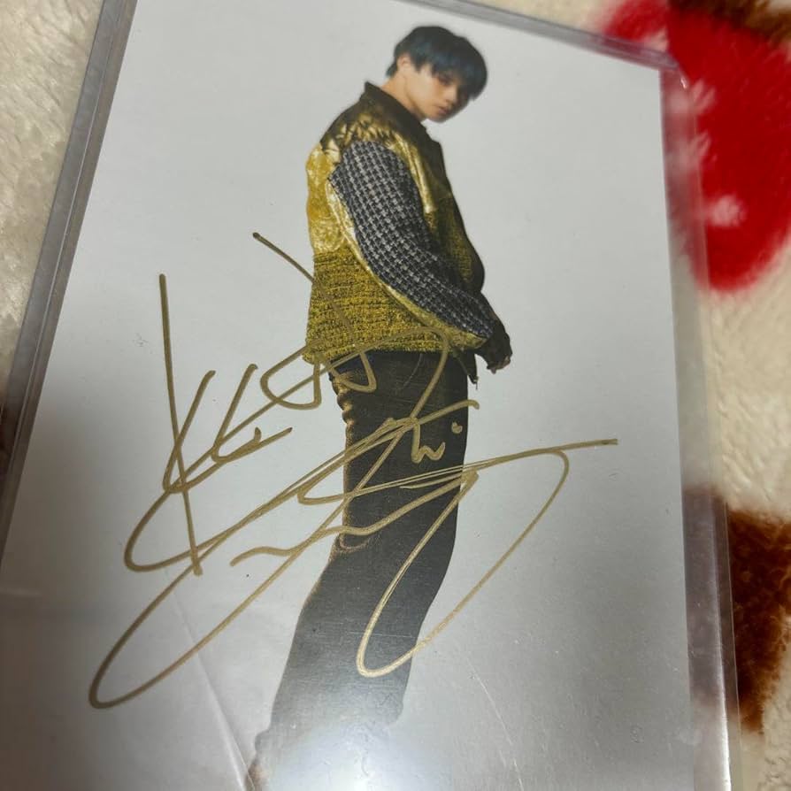 Amazon.co.jp: 超特急 カイ 直筆サイン ポストカード : 文房具