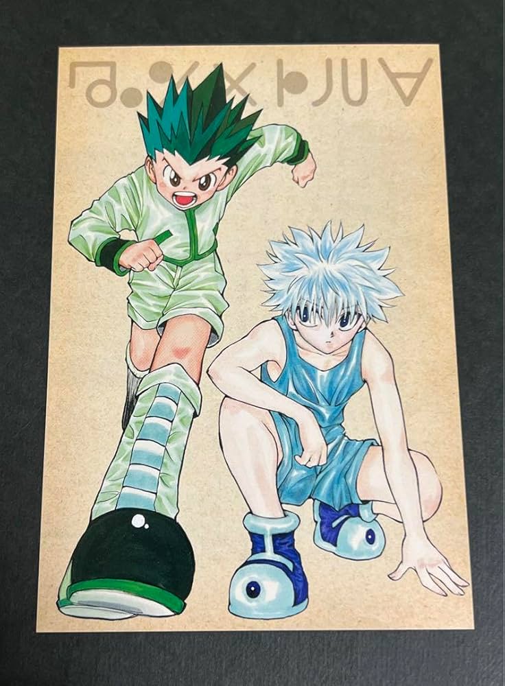 Amazon.co.jp: ハンターハンター 冨樫義博展 冨樫展 ポストカード ゴン