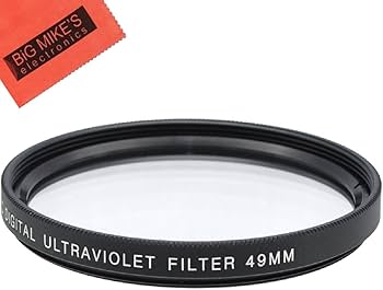 Amazon.com : 49mm UV Filter for Canon EF 50mm f/1.8 STM Lens