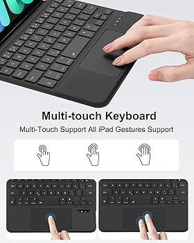 Amazon.co.jp: MePadKey US英語配列キーボードケース iPad Mini 7 A17