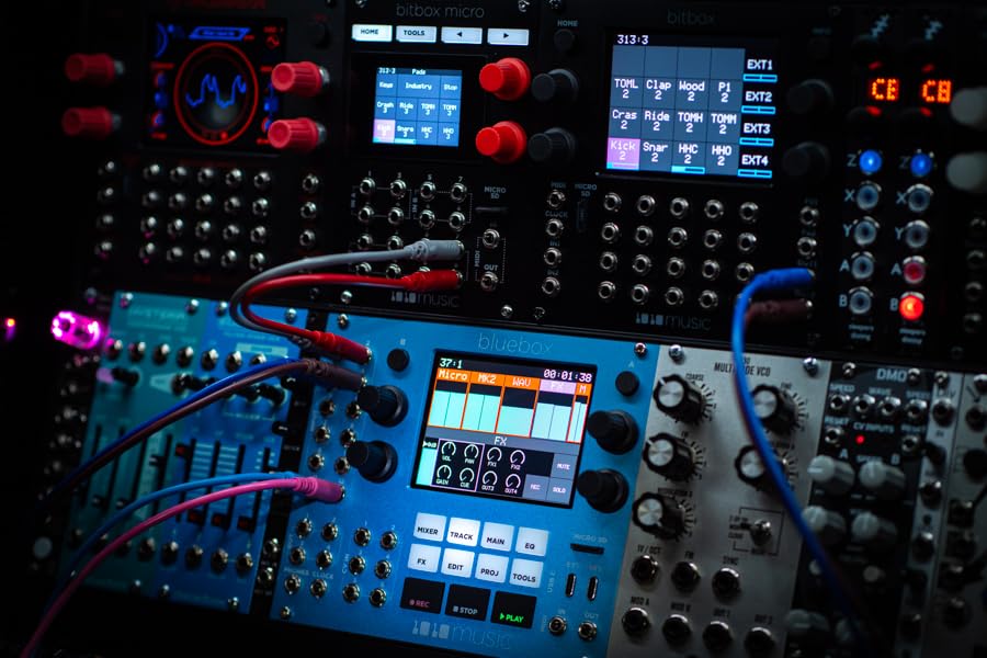 Amazon | 1010MUSIC Bluebox for Eurorack - Compact Digital Mixer