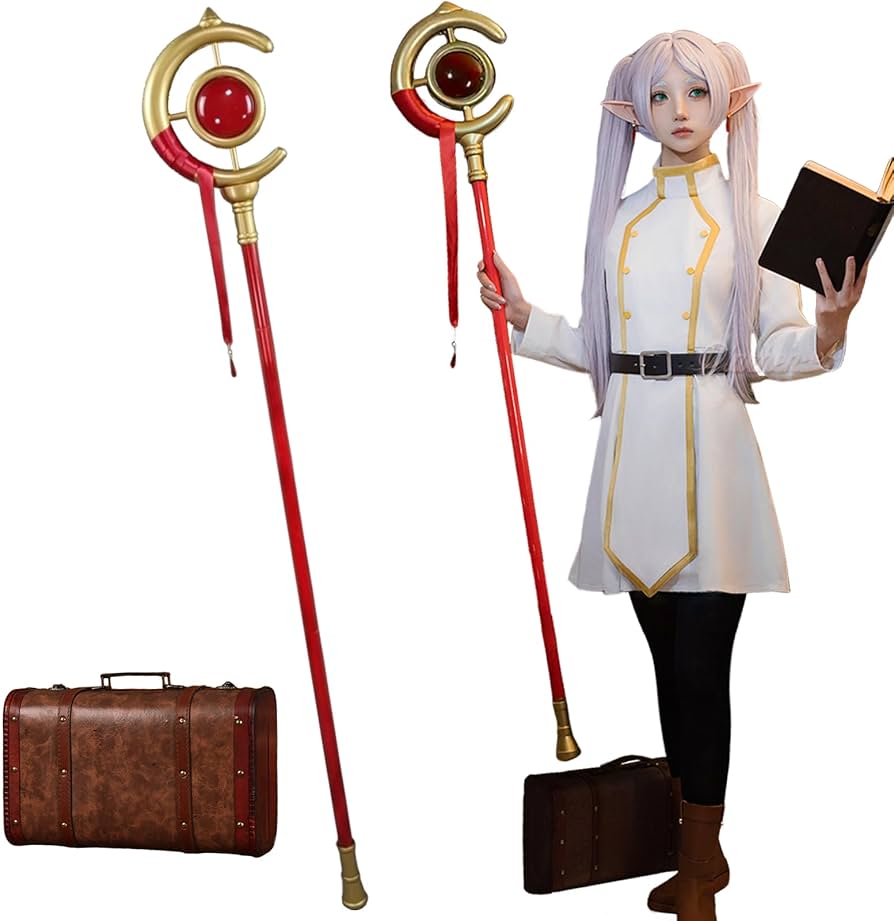 Amazon.co.jp: コスプレ 道具 葬送のフリーレン フリーレン 160cm 杖