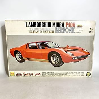 Amazon | 未組立 オオタキ 1/16 ランボルギーニ ミウラ P400 モーター
