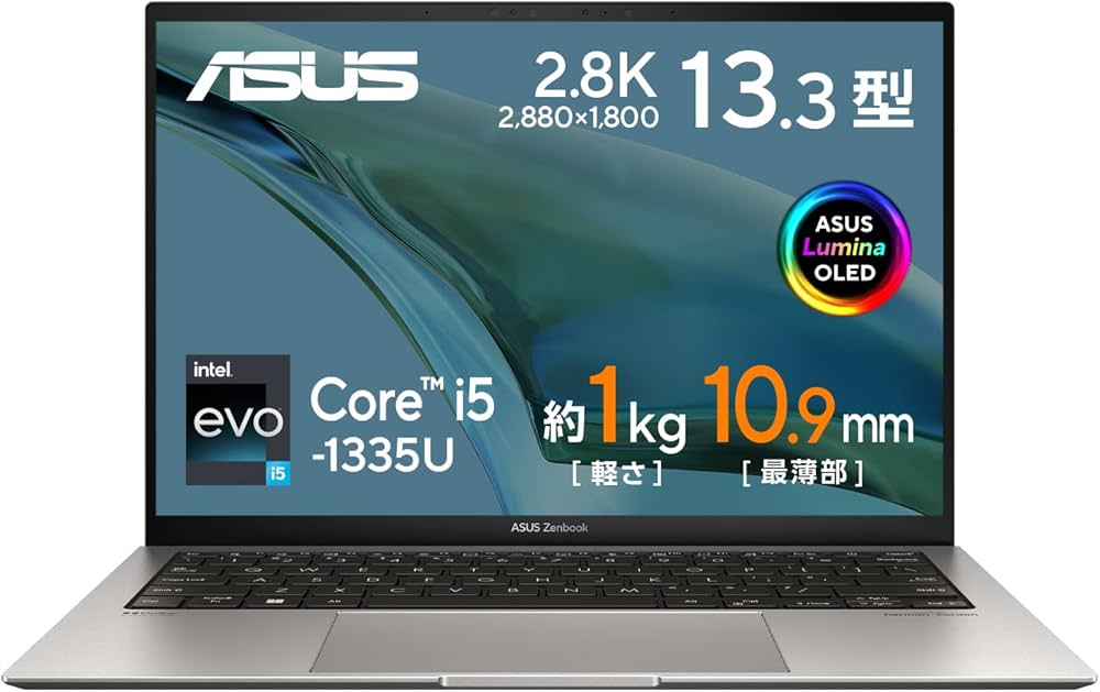 Amazon.co.jp: ASUS ノートパソコン Zenbook S 13 OLED WPS Office搭載