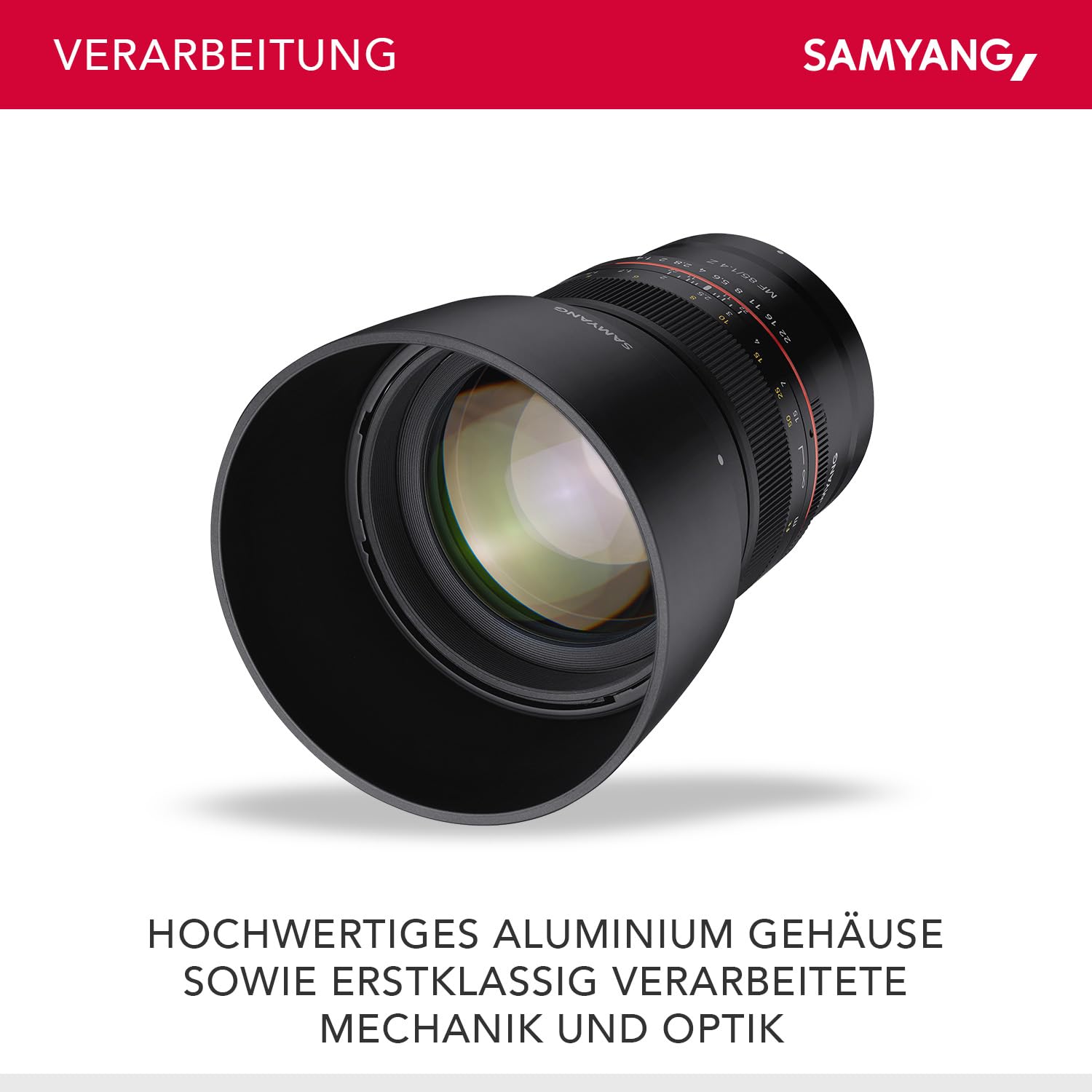 Amazon | SAMYANG 単焦点望遠レンズ MF 85mm F1.4 Z ニコン Z用