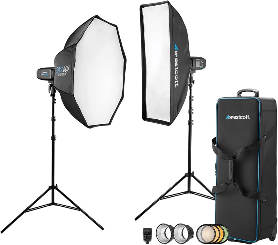 Amazon.com : Westcott FJ400 Strobe 2-Light Location & Studio