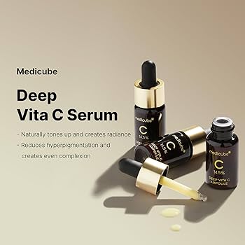 Amazon.com: Medicube Deep Vita C Serum 2.0 | 14.5% Pure Vitamin C