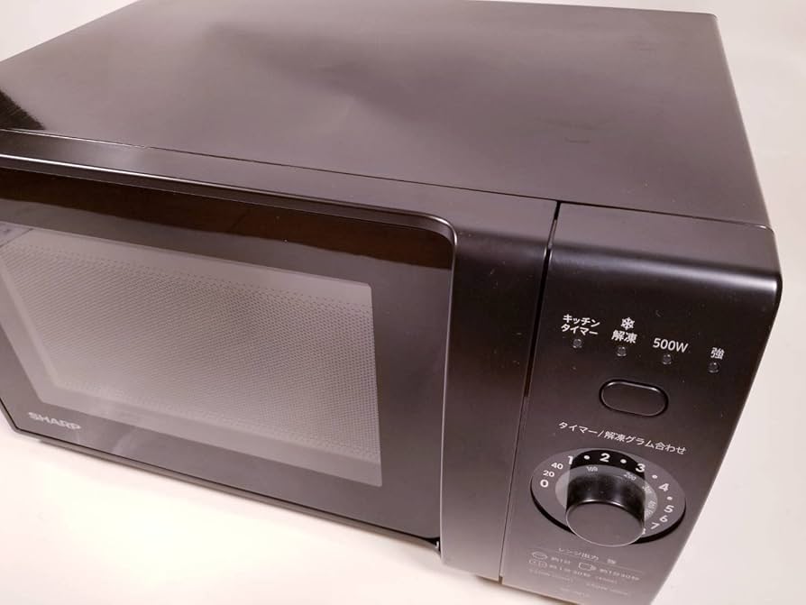 Amazon.co.jp: シャープ 単機能レンジ(18L|ターンテーブル)RE-TM18-B