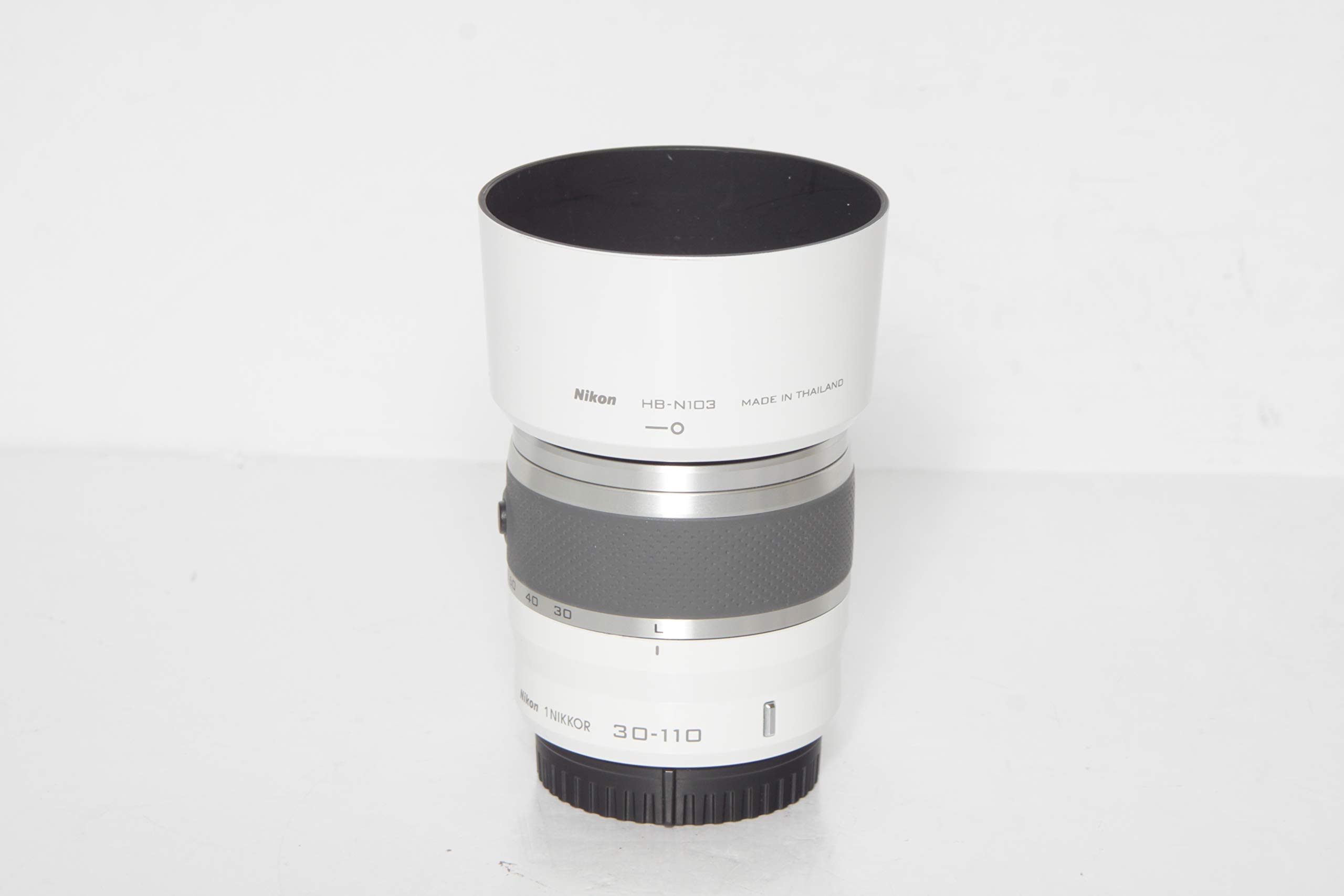 Amazon.com : Nikon 1 NIKKOR 30-110mm f/3.8-5.6 VR (White) : Camera