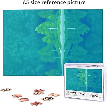 Amazon.co.jp: 1000ピース ジグソーパズル 東山魁夷 緑響く(8) 大人用