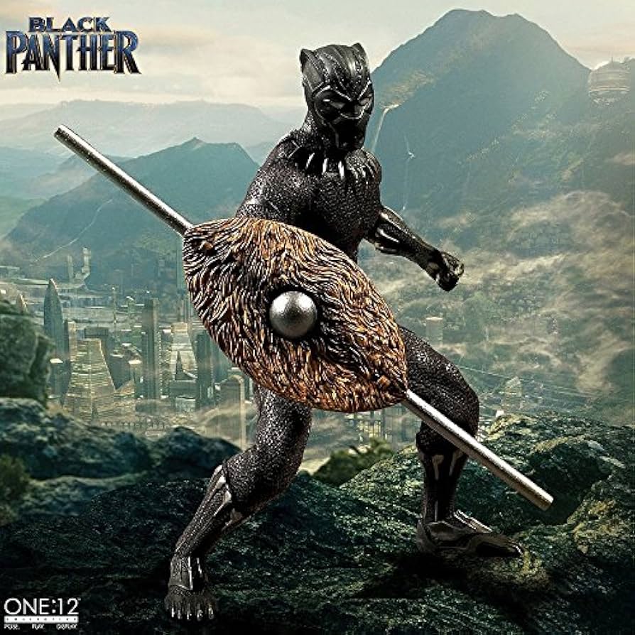 Amazon.com: One:12 Collective: Marvel Black Panther Action Figure