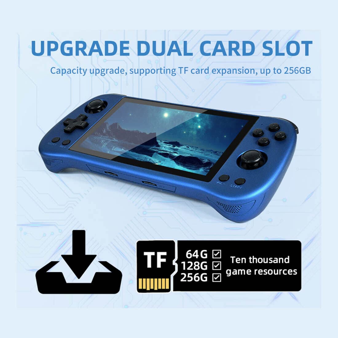 Amazon.co.jp: Foxcokie Powkiddy X55 ハンドヘルド 16G+256G/30000