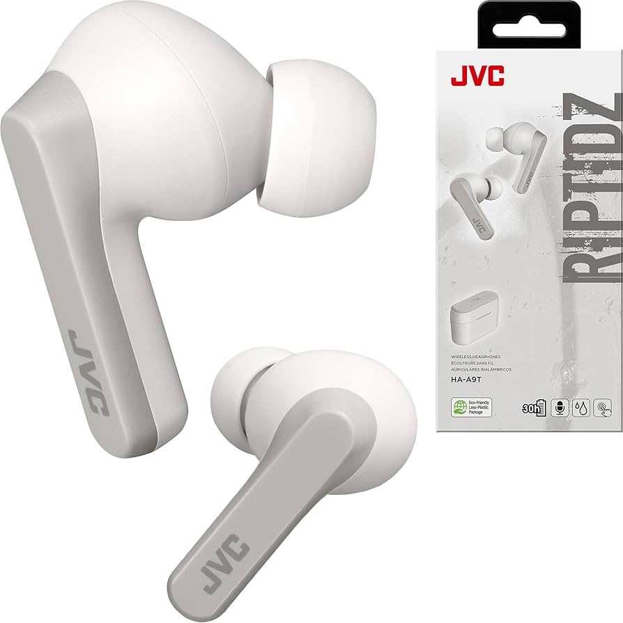 JVC RIPTIDZ True Wireless Headphones with Touch Sensor Operation