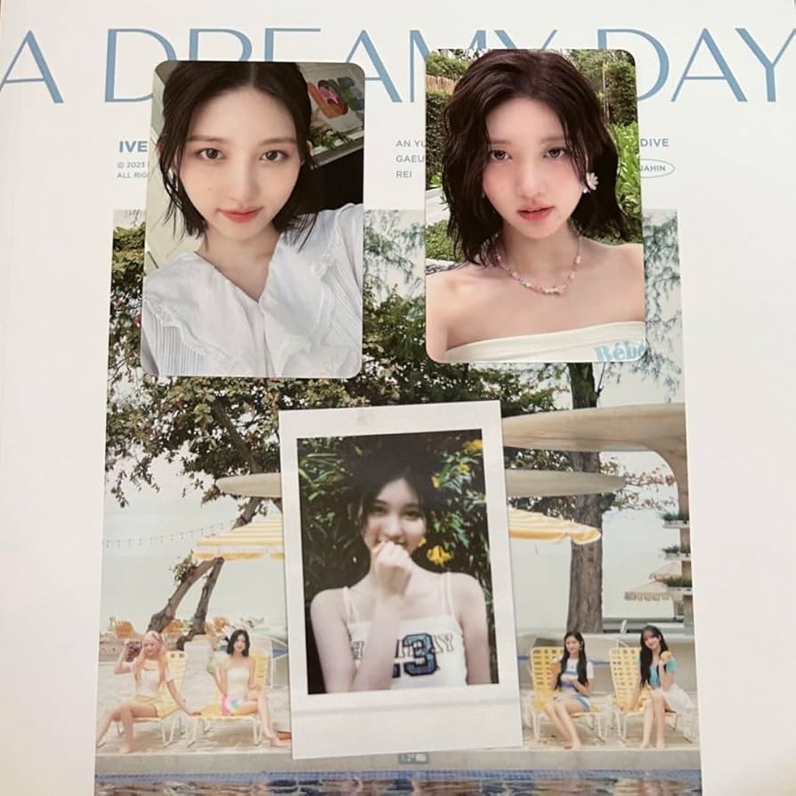 Amazon.co.jp: IVE ガウル フォトブック トレカ ポラロイド チェキ