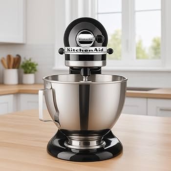 Amazon.com: Kitchen Aid Tilt-Head Stand Mixer 4.5 Quart KSM85PBOB