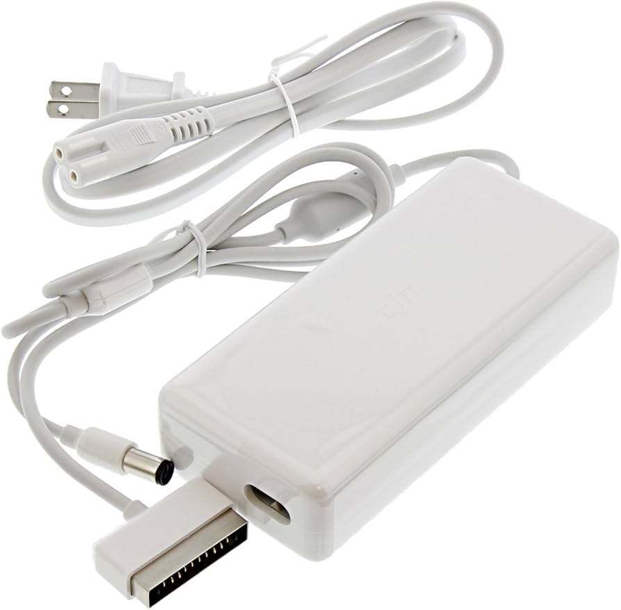 DJI Phantom 4 Pro/Pro+ 100W Battery Charger & AC Power Cable (Part