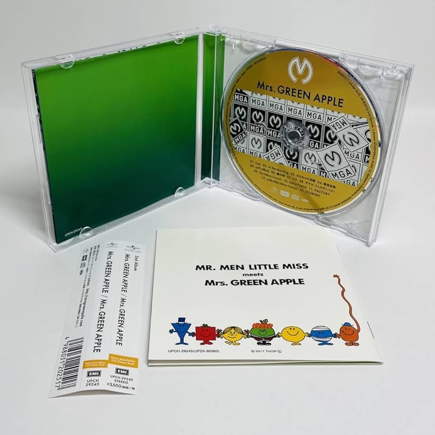 Mrs. GREEN APPLE 2ndアルバム 絵本付き Mrs. GREEN APPLE 2nd Album