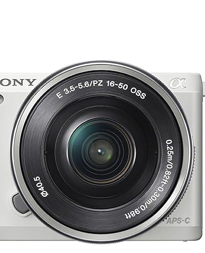 Amazon.com : Sony Alpha a5000 20.1MP SLR Camera (White) : Electronics