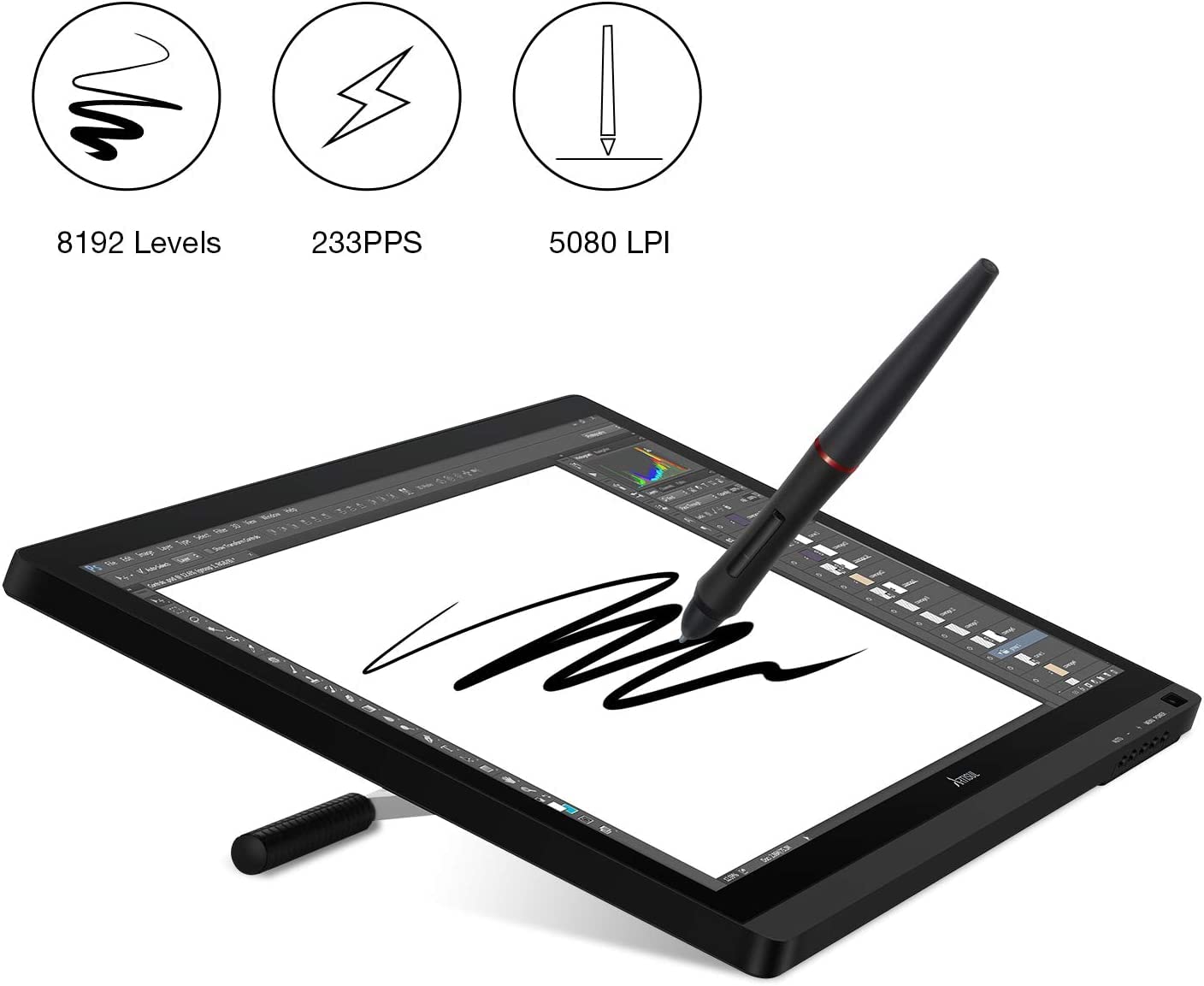 Amazon | Artisul 液タブD22S専用デジタルペン 標準ペン 充電不要ペン