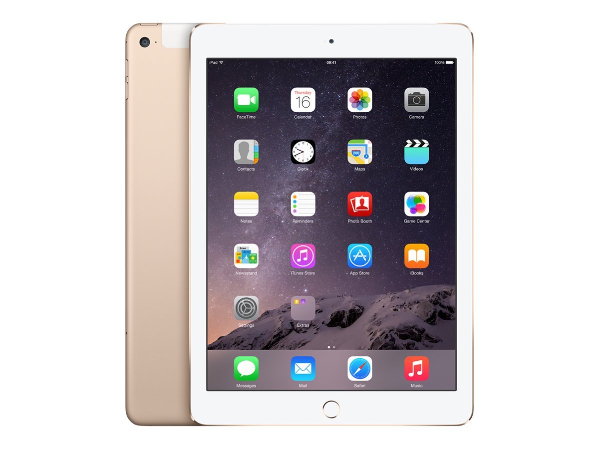 Amazon.com : Apple iPad Air 2, 64GB, 4G + Wi-Fi - Gold (Renewed