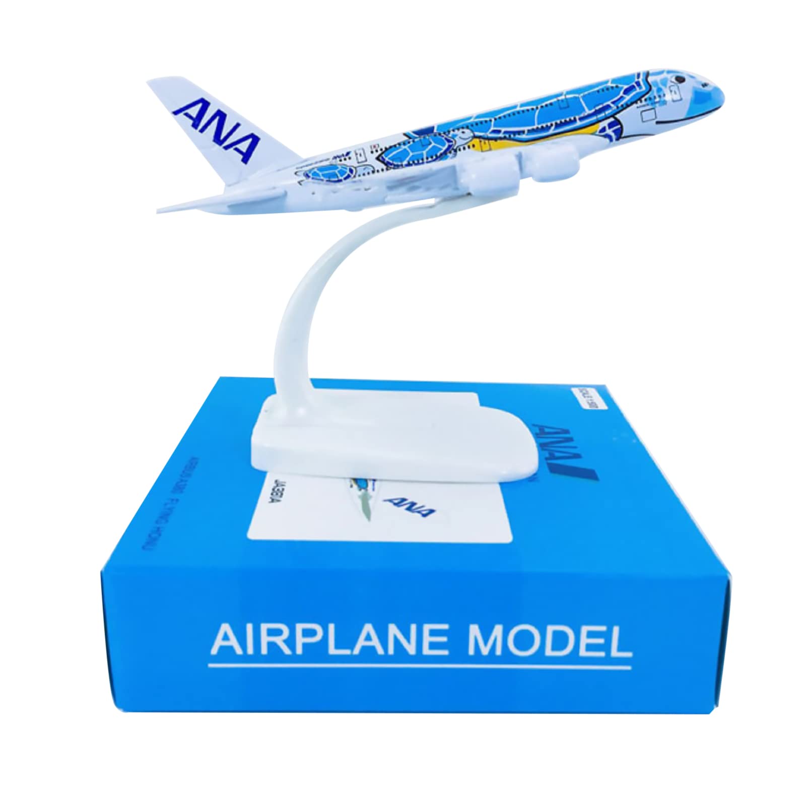 Amazon | 1/500 スケール ANAウミガメ塗装A380飛行機モデル合金モデル